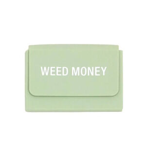 NWT silicone WEED MONEY wallet